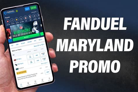 fanduel sportsbook maryland promo.